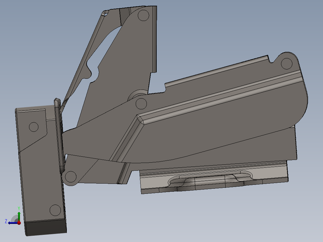 铰链、-铰链concealed-hinge-1右视图