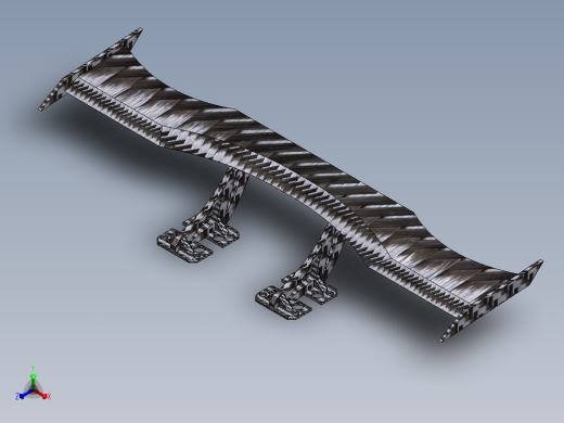 汽车尾翼(11)主视缩略图