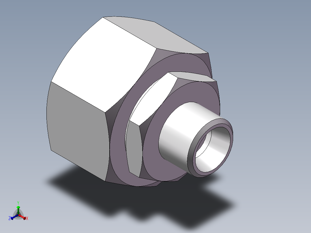 直通变径接头、2C-16-30主视图