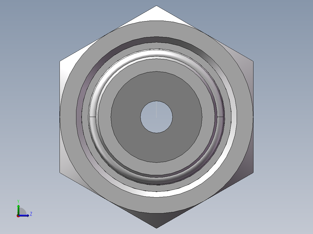直通变径接头、2C-16-30左视图