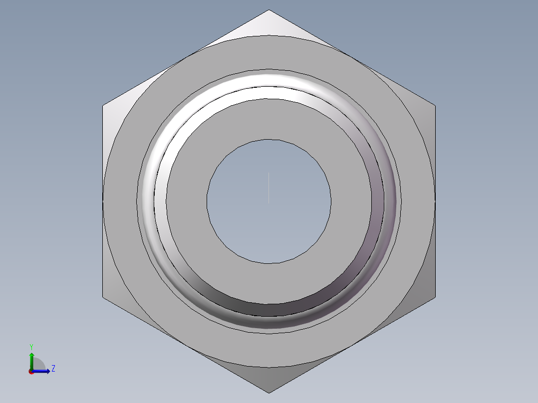 美制O圈密封接头、1DO-30-10左视图