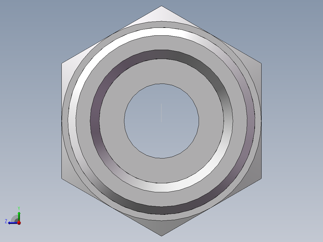 美制O圈密封接头、1DO-30-10右视图