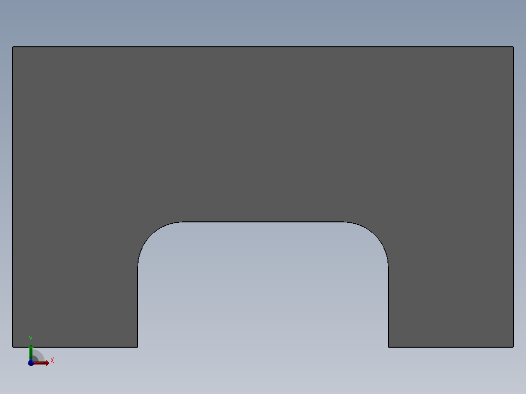 书桌  sw20前视图