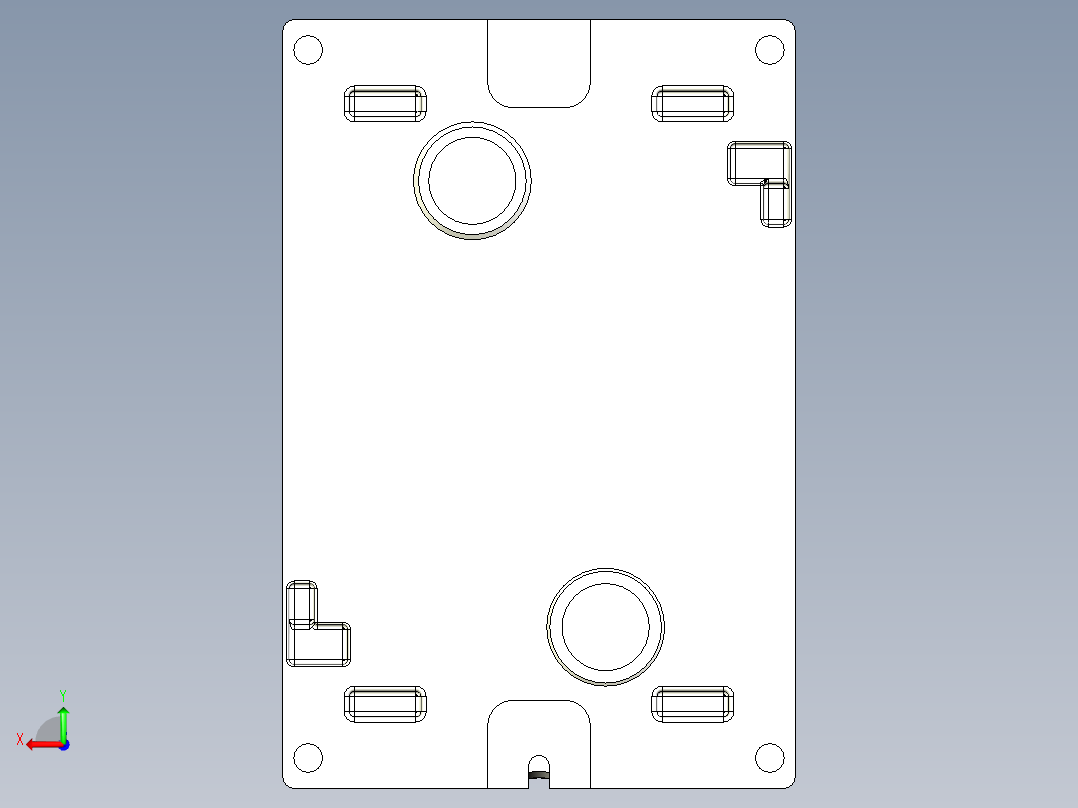 B2005221-BACO 可锁定断电开关 - 3 极后视图