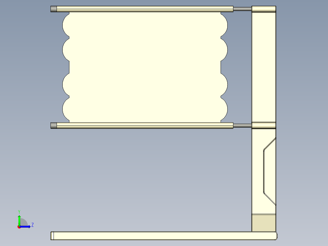 教学板（电子信息）左视图