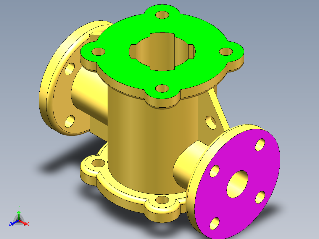 第10届练习题    3D10-M7-SW16主视图
