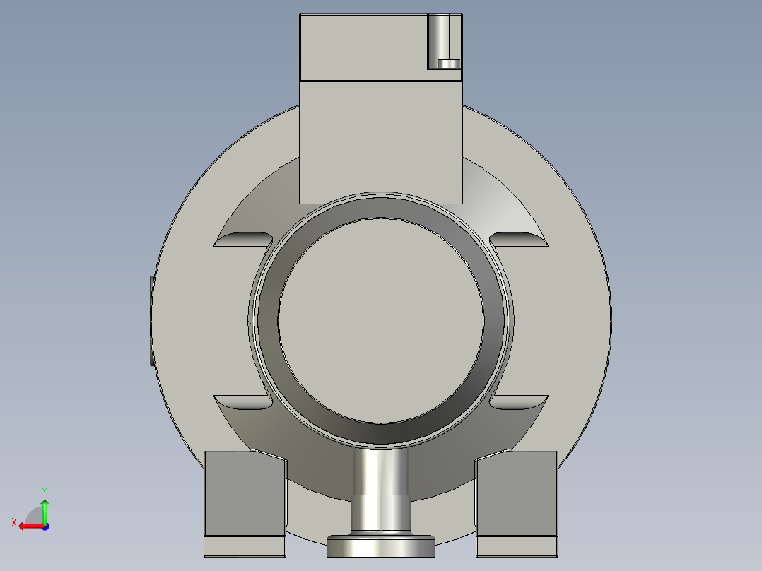 25WZB6-18增压泵后视图