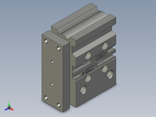 气缸MGPM20-20-M9NL