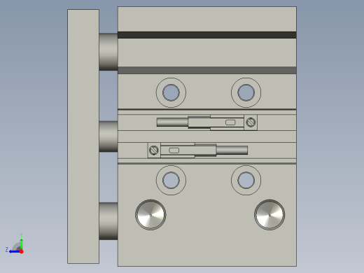 气缸MGPM20-20-M9NL右视缩略图