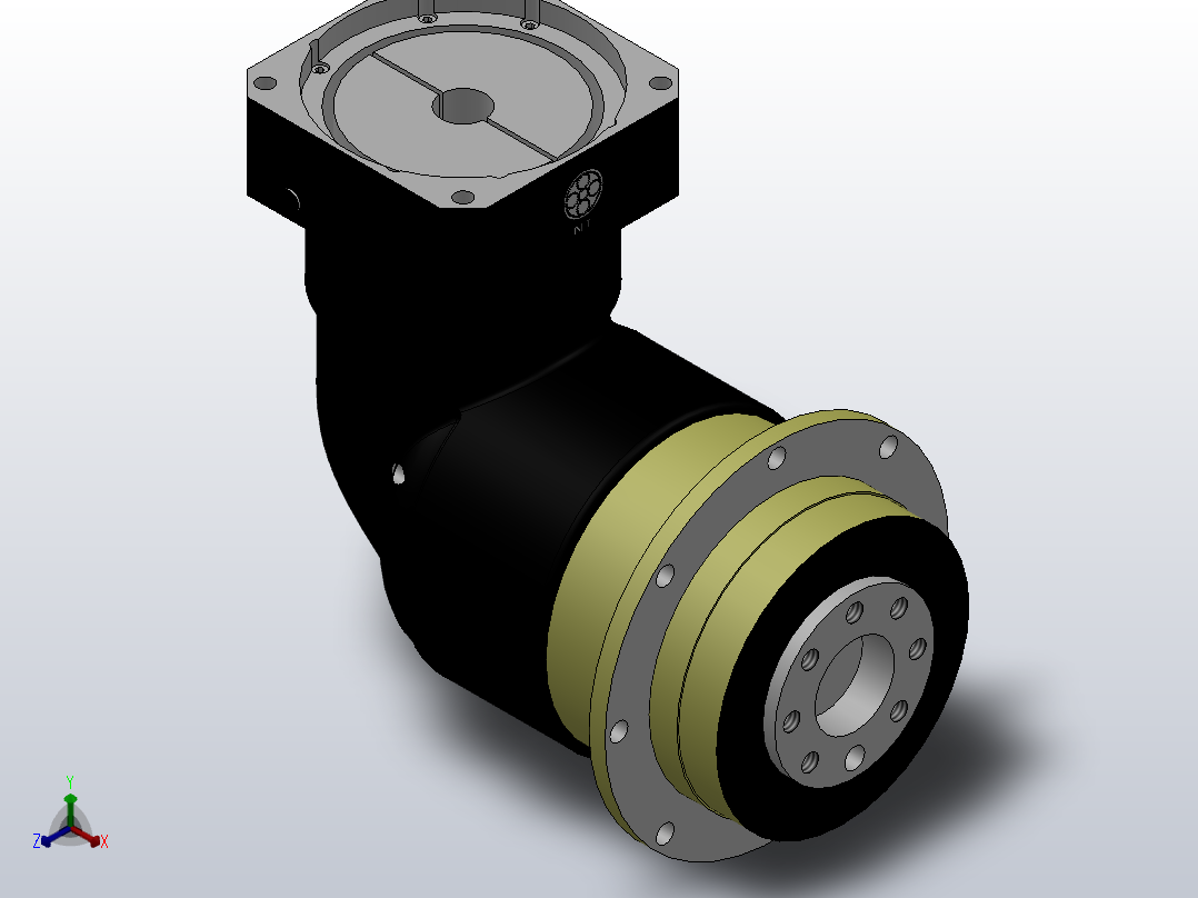 FADR-064-L1精密行星减速机[FADR064-7-P1]主视图