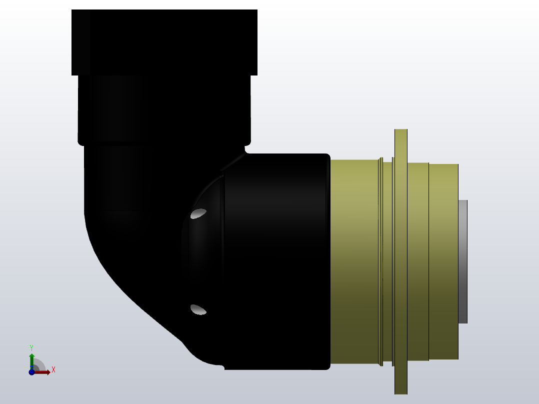FADR-064-L1精密行星减速机[FADR064-7-P1]前视图