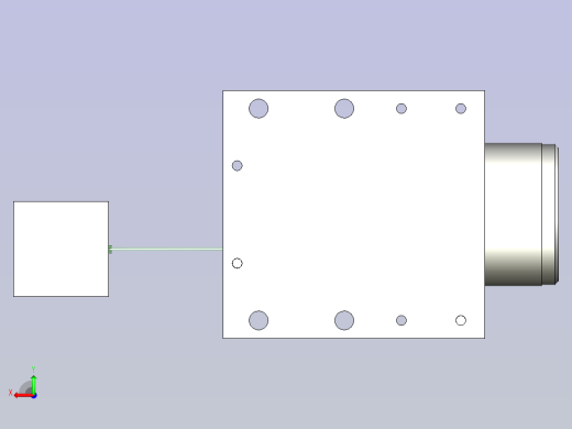 一种小型马达轴的力矩对策3D图纸后视缩略图