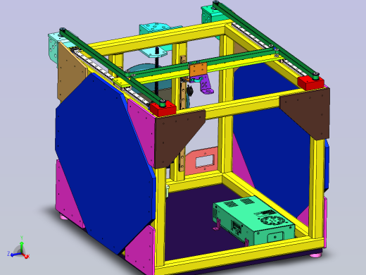 3D打印机金属机器人 sw24