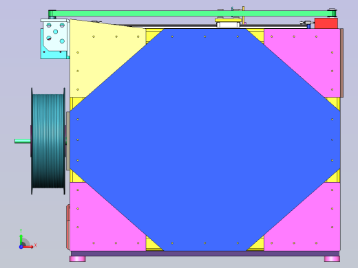 3D打印机金属机器人 sw24前视缩略图