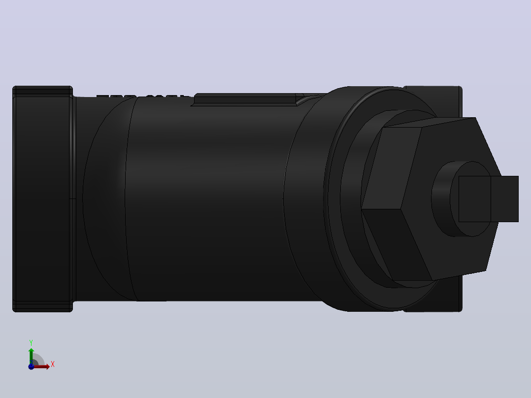 Y型过滤器，管道过滤器FNW-FNW559D前视图