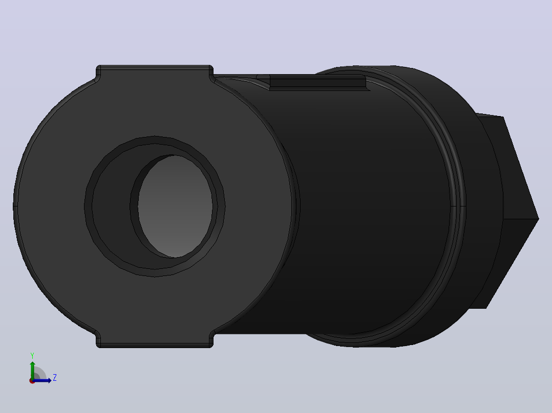 Y型过滤器，管道过滤器FNW-FNW559D左视图
