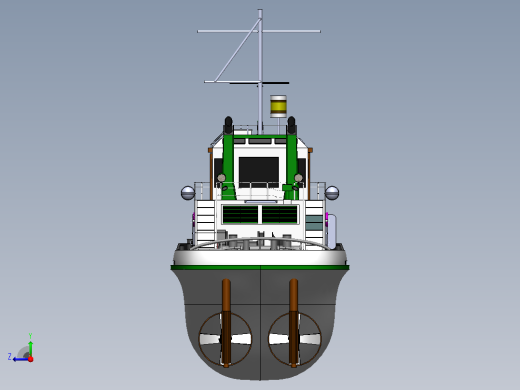 Ship Design船舶右视缩略图