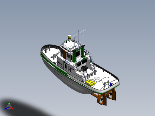Ship Design船舶正等轴测缩略图