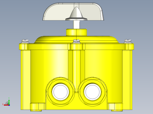HZ10-25M_4组合开关三维模型202012后视缩略图