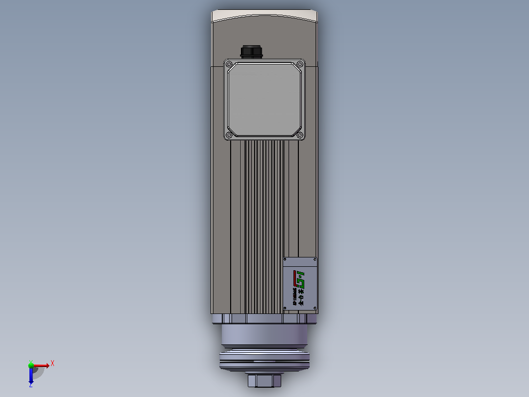 DS85E-CF30(大线盒) 精密锯切电机[DS85E-S03P7.50-SCF30]俯视图
