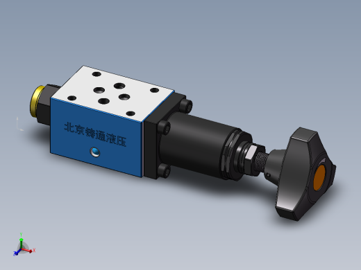 ZDR6D-P1 叠加式直动减压阀主视缩略图