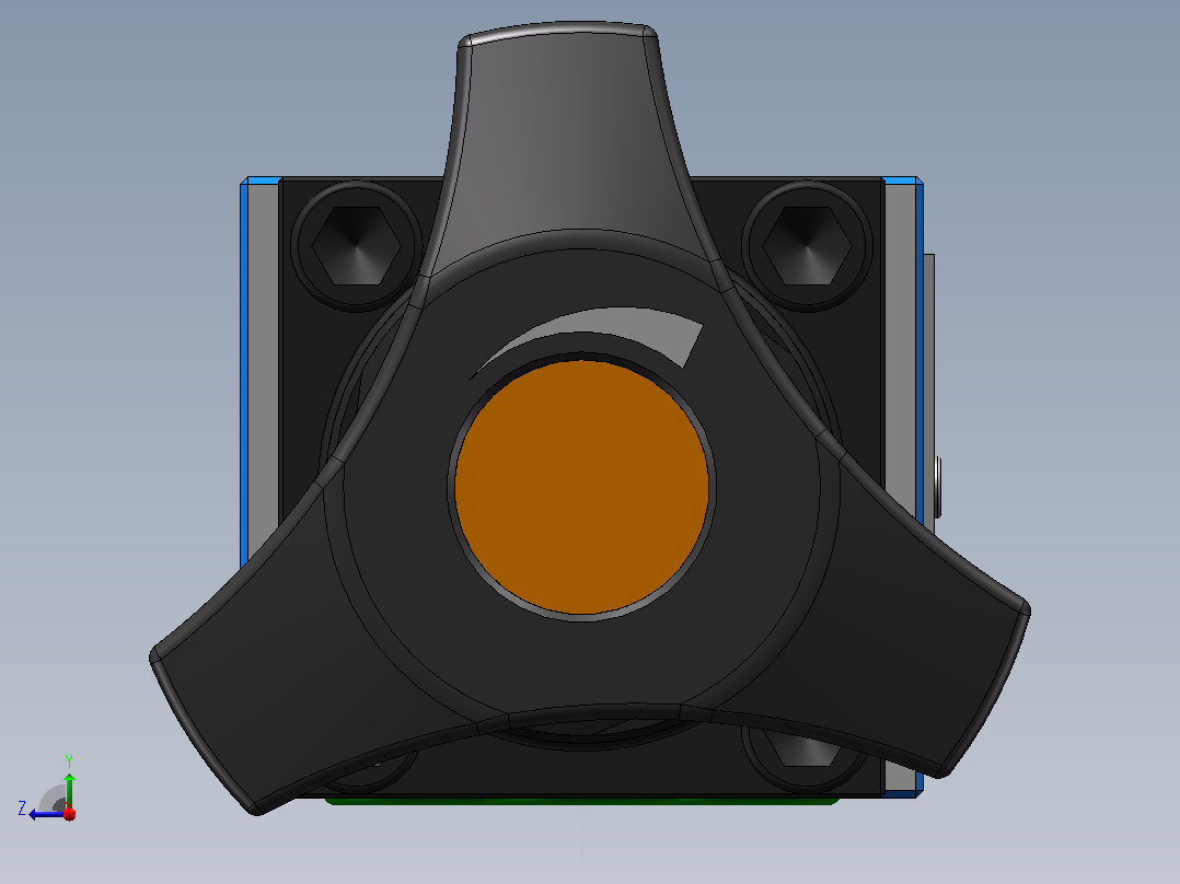 ZDR6D-P1 叠加式直动减压阀右视图
