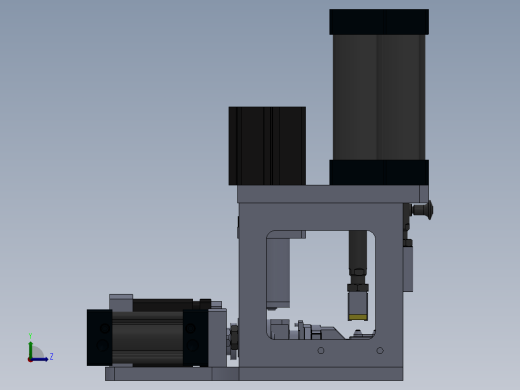 喷气管测量工装左视缩略图