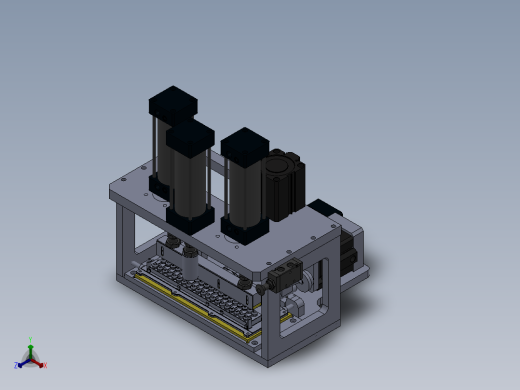 喷气管测量工装正等轴测缩略图