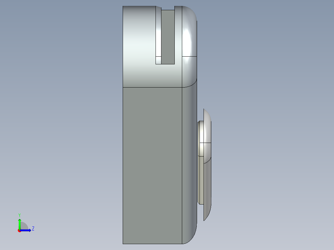 心心相映手机座左视图