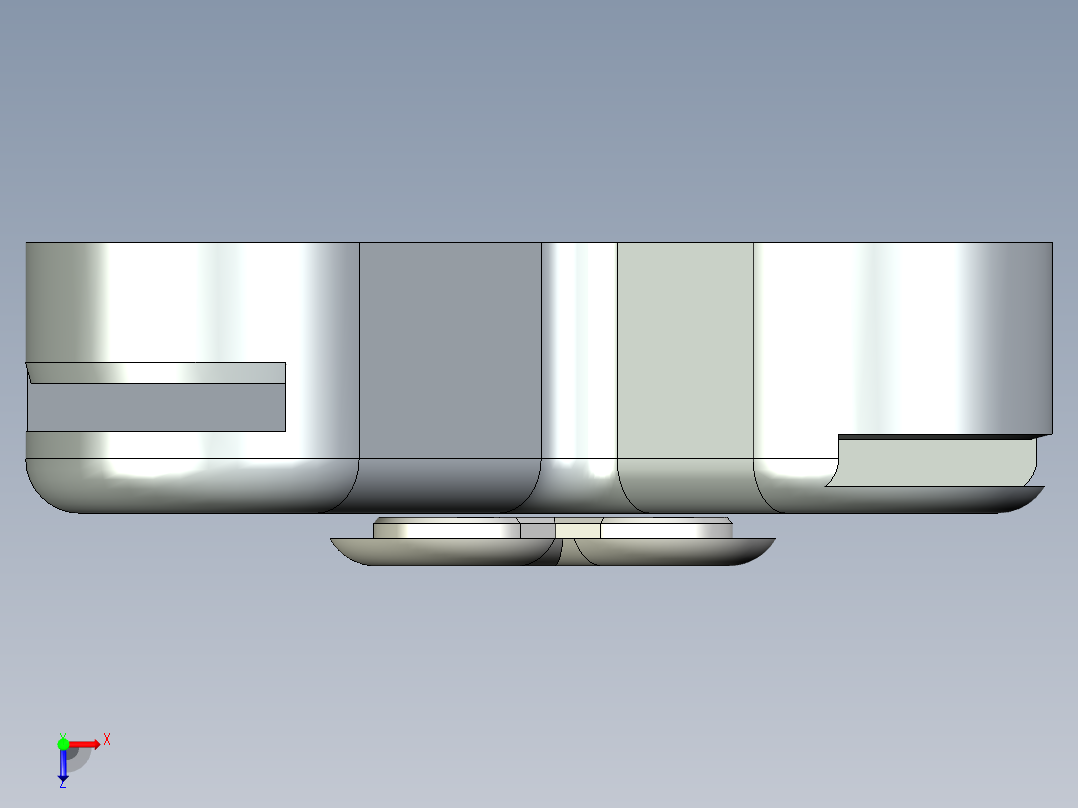 心心相映手机座俯视图