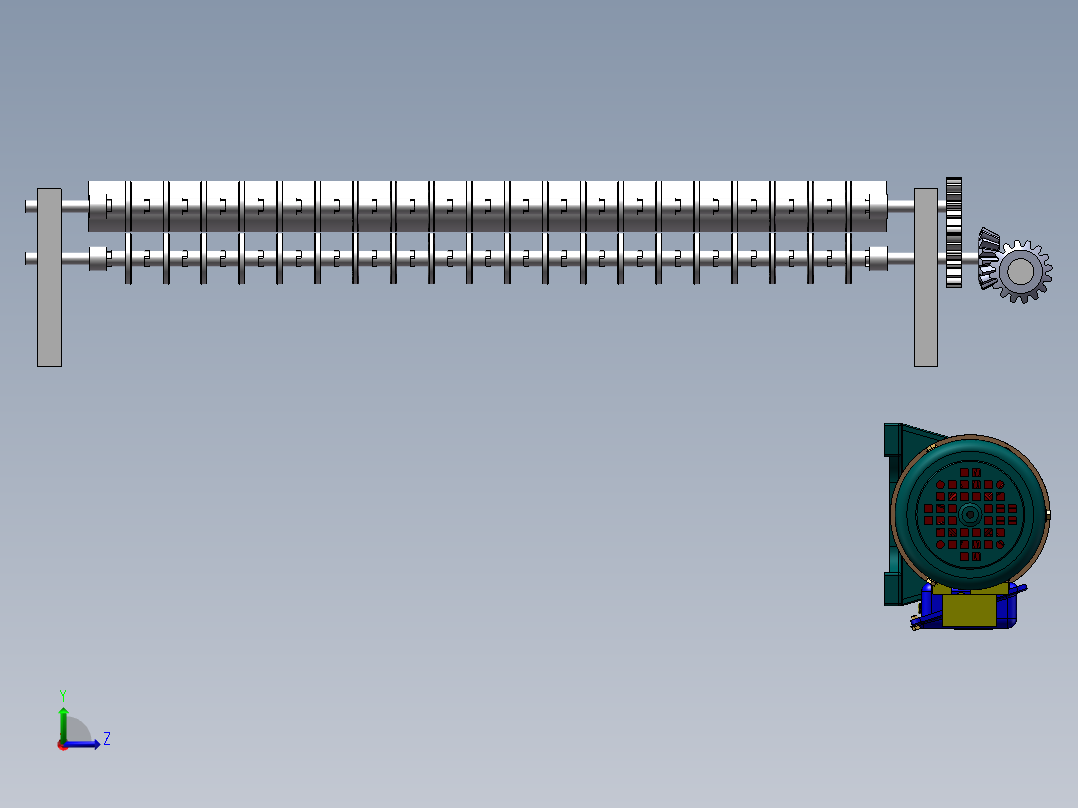 PCB超声波清洗机3D图纸参考资料设计3d模型左视图