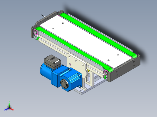 A8_双皮带流水线模组