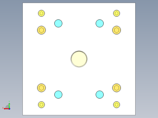 PVC管底座注射模设计后视缩略图