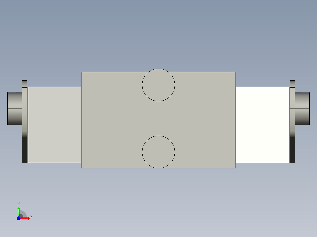 基恩士SJ-F300_bracket_kc图纸模型前视图