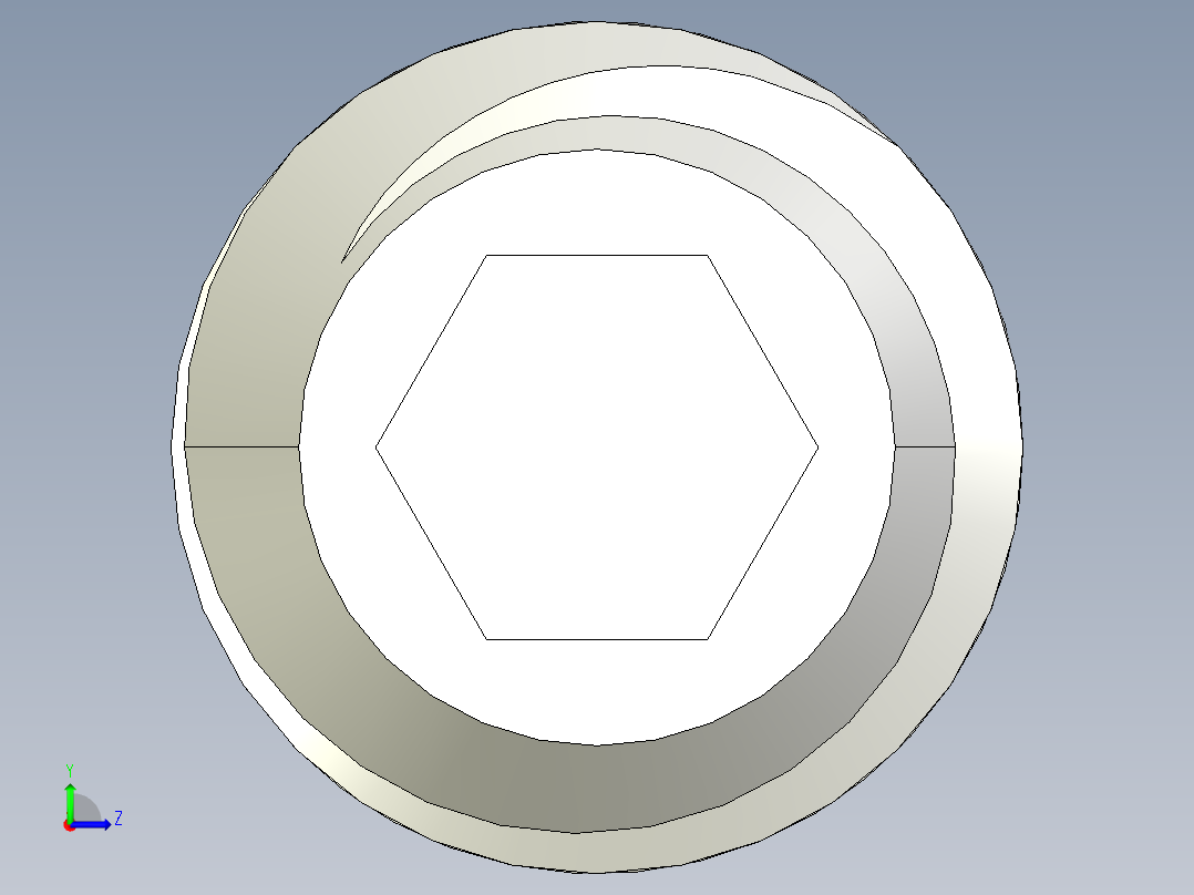 DIN 913-ISO 4026 固定螺钉-M2 L=10.STEP左视图