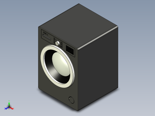 洗衣机4正等轴测缩略图