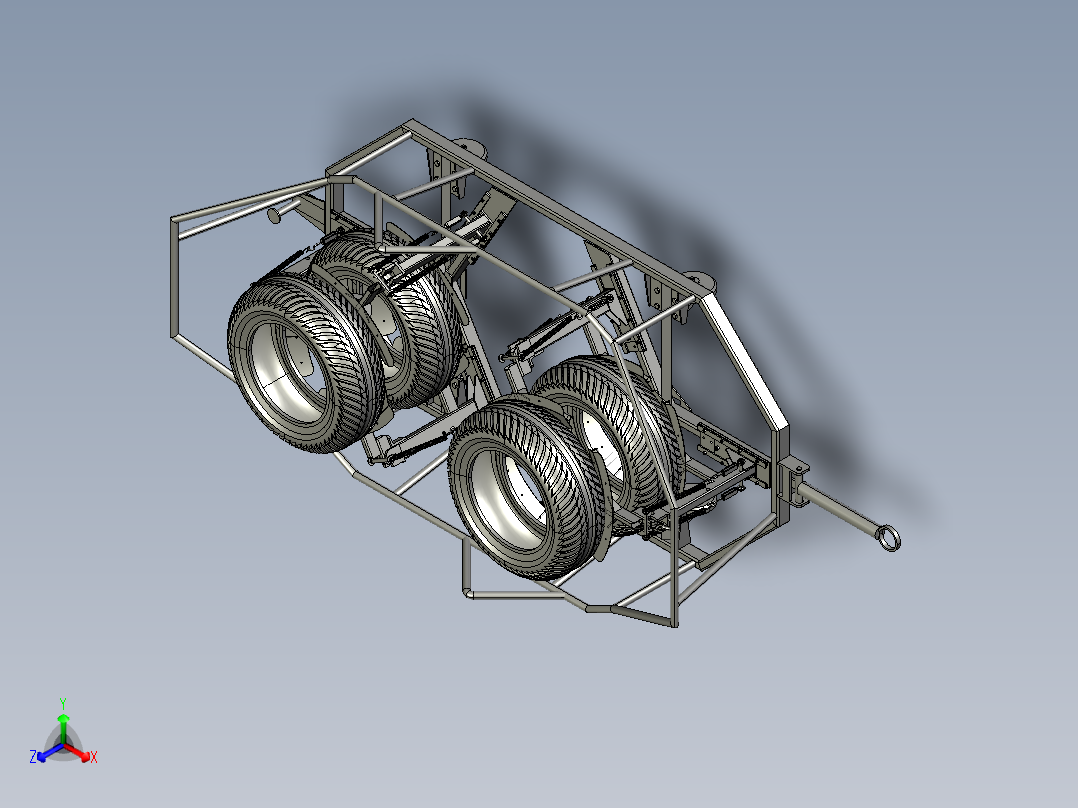 轮胎等物料搬运车