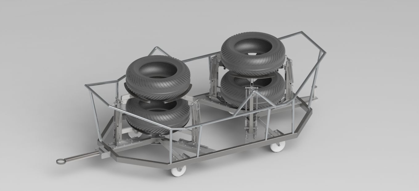 轮胎等物料搬运车