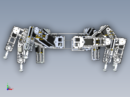 机械爪设计前视缩略图