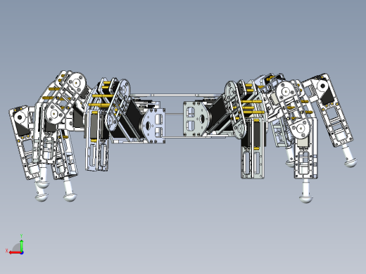 机械爪设计后视缩略图