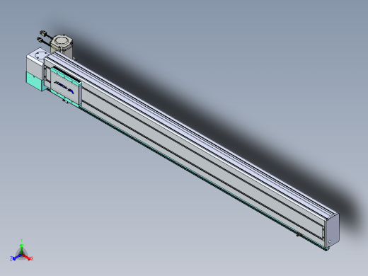 威洛博VBC同步带传动一无尘环境VBC14-L45-S1300-BLD-ZP75-C3正等轴测缩略图