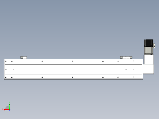 同步带滑台-半封闭B13-L90-S650-R-P40-D3后视缩略图