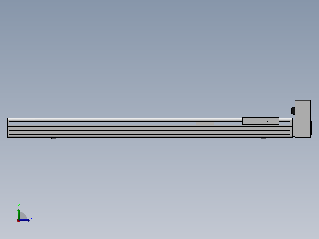 精密模组MT140-L110-800-LU-M40-C4左视图