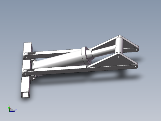 油缸连杆机构模型与仿真