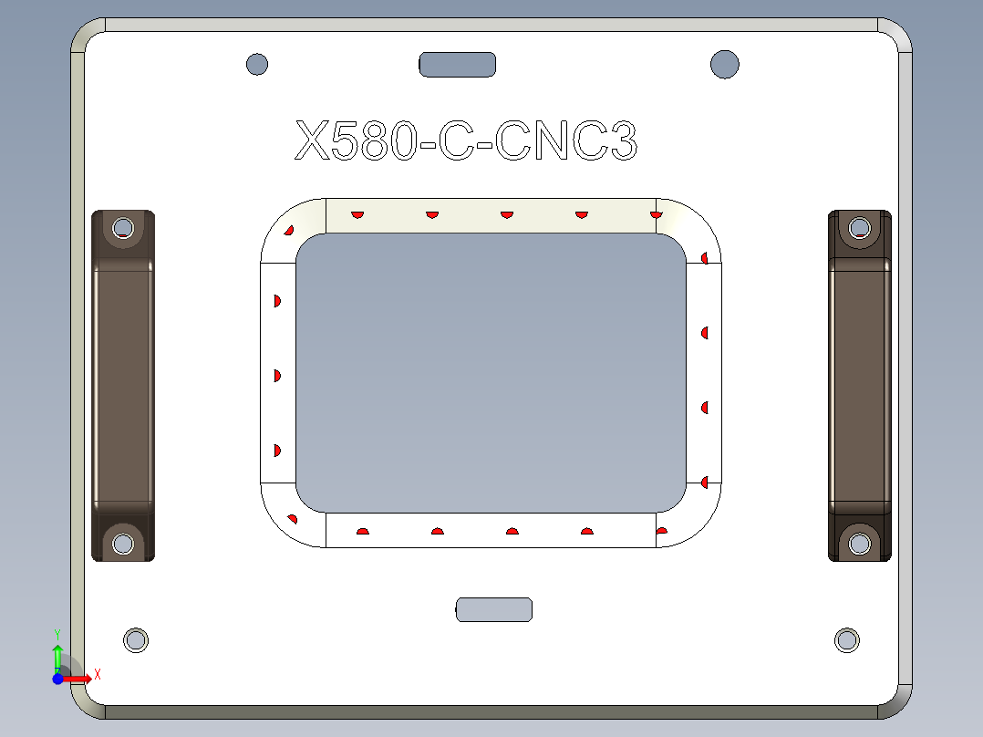 X580-C-CNC3盖板-190906前视图