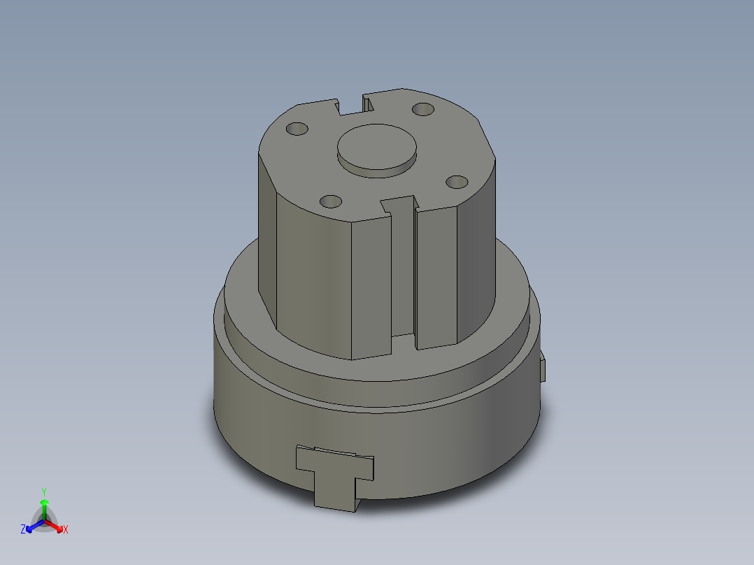 普通气爪PH02-25B主视图