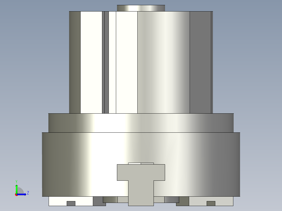 普通气爪PH02-25B左视图