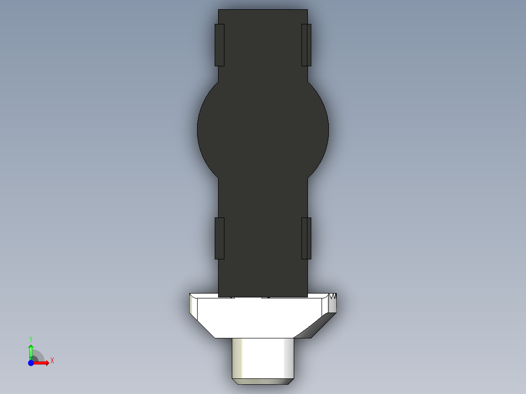 型材-BR 100 BOLT CONNECTOR KJN535618前视图
