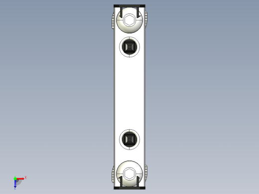型材-BR 100 BOLT CONNECTOR KJN535618俯视缩略图