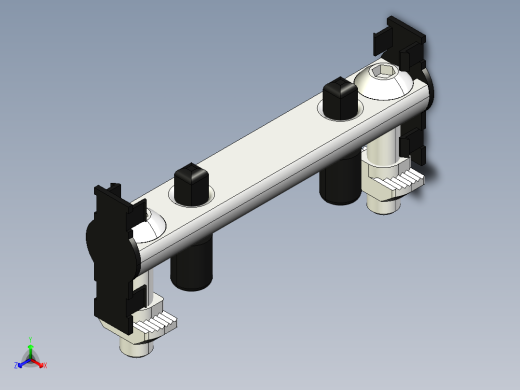 型材-BR 100 BOLT CONNECTOR KJN535618正等轴测缩略图